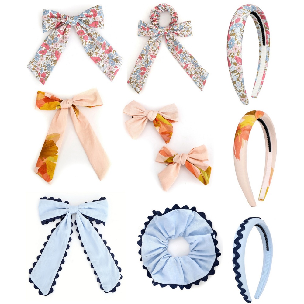 Baby Gear - ที่คาดผมแบบถักพร้อมโบว์ดอกไม้สำหรับเด็ก แฟชั่นลูกไม้ คลิปหนีบผมเด็ก ที่คาดผมแบบสดใส ที่คาดผมเก๋ไก๋ อุปกรณ์เสริมผมอเนกประสงค์