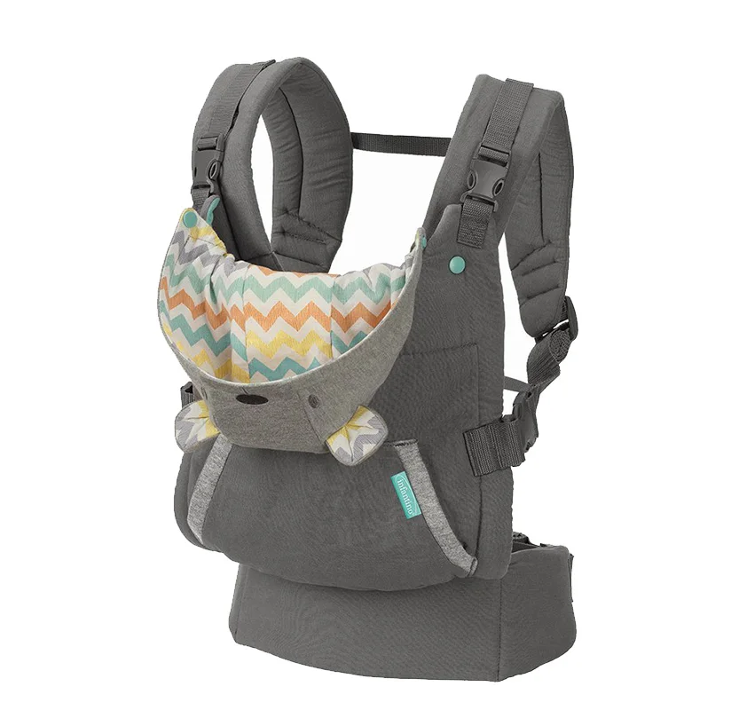 Ergonomic Baby Carrier Newborn To Toddler - เป้อุ้มเด็กทารกแรกเกิดถึงเด็กวัยหัดเดินเป้อุ้มเด็กตามหลักสรีรศาสตร์พร้อมที่นั่งสะโพกรองรับเอวหลายตําแหน่งด้านหน้าและด้านหลังพกพา