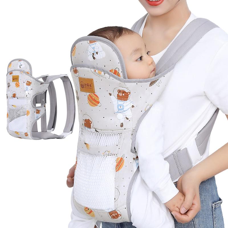 Ergonomic Baby Carrier Newborn To Toddler - กระเป๋า gendongan Bayi แบบพกพากระเป๋าเป้สะพายหลังตามหลักสรีรศาสตร์กระเป๋าเป้สะพายหลังสำหรับทารกแรกเกิดถึงเด็กวัยหัดเดินสายรัดจิงโจ้อุปกรณ์เสริมสำหรับเด็ก