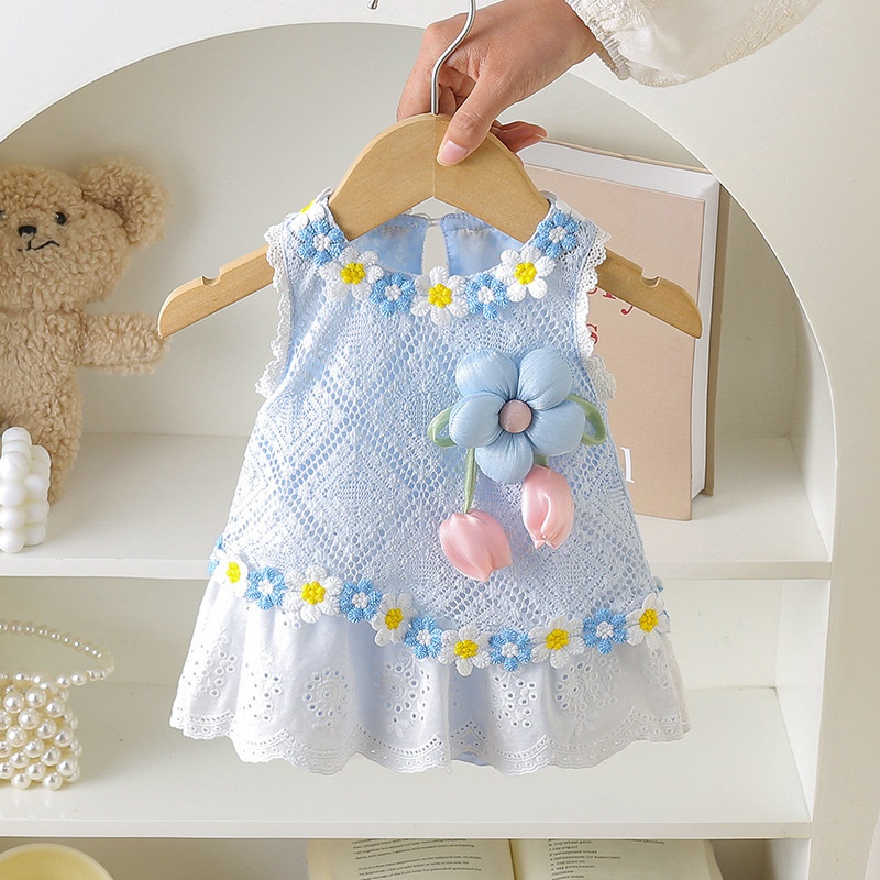 Newborn Baby Girl Romper Floral - ชุดบอดี้สูทเด็กผู้หญิง 3 เดือน-3 ปี ฤดูร้อน ปี