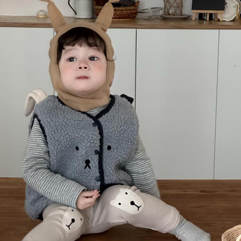 Toddler Boy Winter Fleece Jacket - เสื้อกั๊กเด็กอ่อนแบบไม่มีแขน ผ้าพลัฌ สำหรับฤดูหนาว ปี 2025 เสื้อคาร์ดิแกนขนแกะสำหรับเด็กผู้หญิง