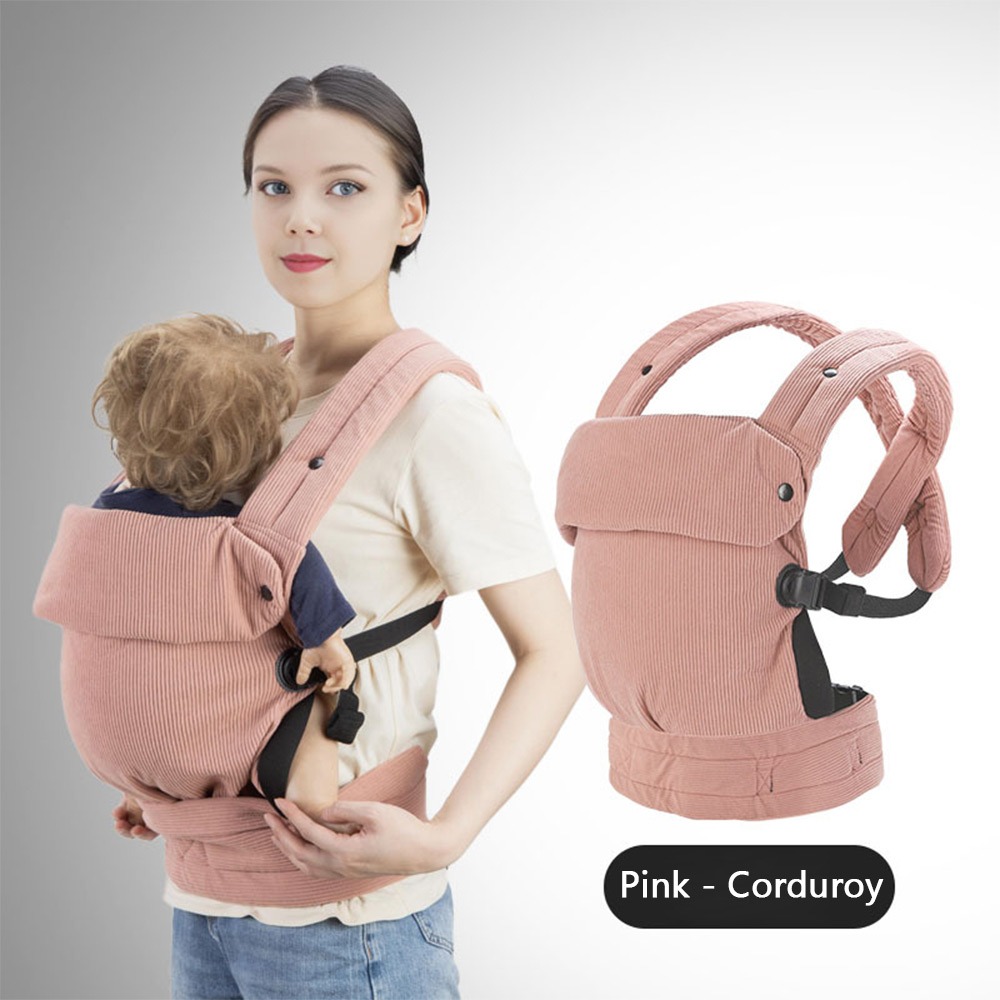 Ergonomic Baby Carrier Newborn To Toddler - เป้อุ้มเด็กตามหลักสรีรศาสตร์ ระบายอากาศได้ดี น้ำหนักเบา รองรับหลัง ใช้งานได้แบบแฮนด์ฟรี เหมาะสำหรับเด็กแรกเกิด