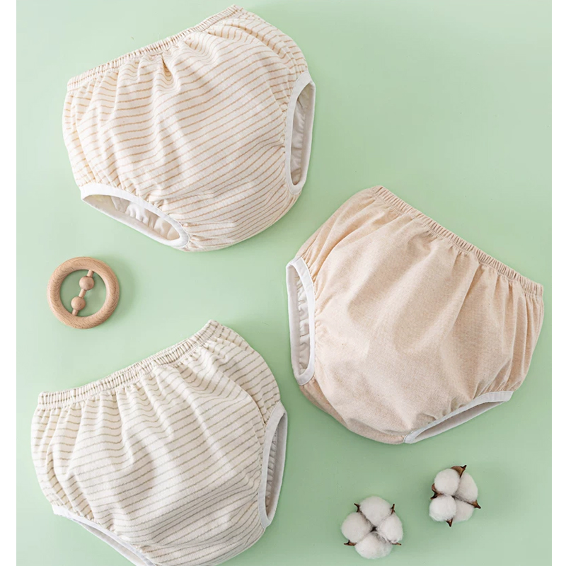 Diapering - กางเกงผ้าอ้อมกันน้ำ ABDL แบบสวมใส่ซ้ำได้ เนื้อผ้านุ่ม เอวสูง ผ้าฝ้ายแท้