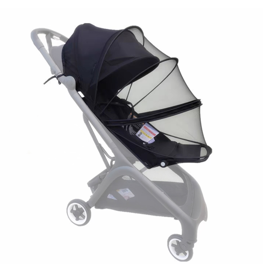 Lightweight Foldable Baby Stroller Compact - รถเข็นเด็กมุ้งกันยุงสําหรับ Bugaboo ผีเสื้อ Ant Buggy แมลงสุทธิพับได้พร้อมซิปเปิดง่ายสําหรับเดินทางอุปกรณ์เสริมสําหรับเด็ก