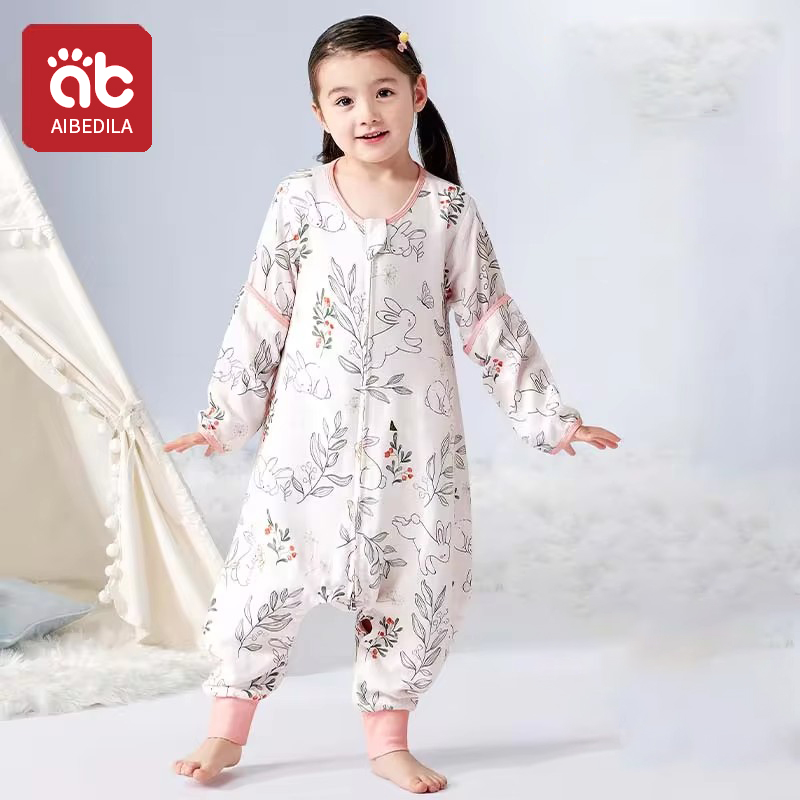 Cotton Baby Onesies Zipper - AIBEDILA-ชุดเด็กทารก, ชุดปีนเขา, ถุงนอน, ชุดรอมเปอร์สำหรับเด็กแรกเกิด, แขนสั้น, แขนยาวปานกลาง,