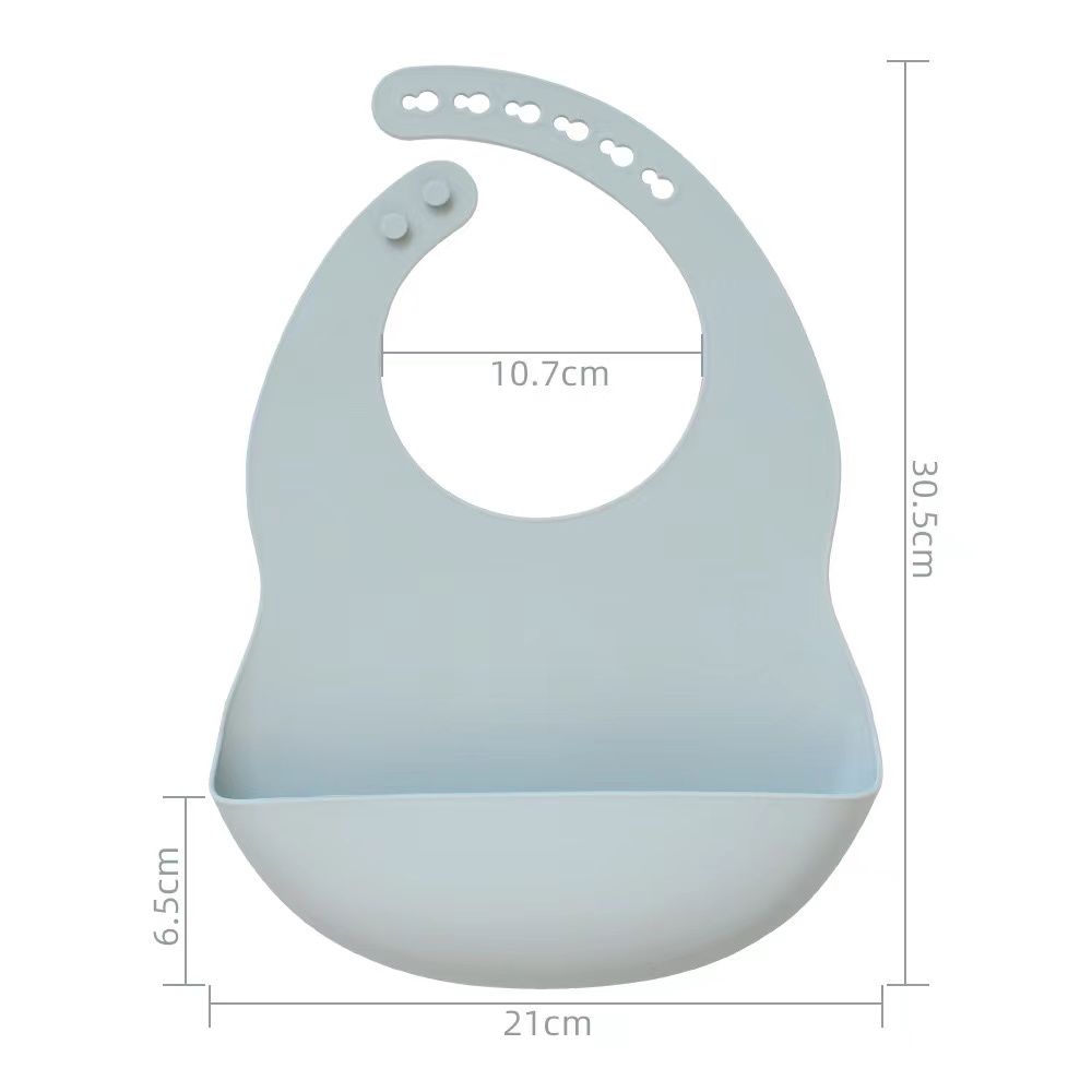 ผ้ากันเปื้อนซิลิโคนสำหรับเด็กท - Waterproof Baby Bibs Silicone บทวิจารณ์และราคา