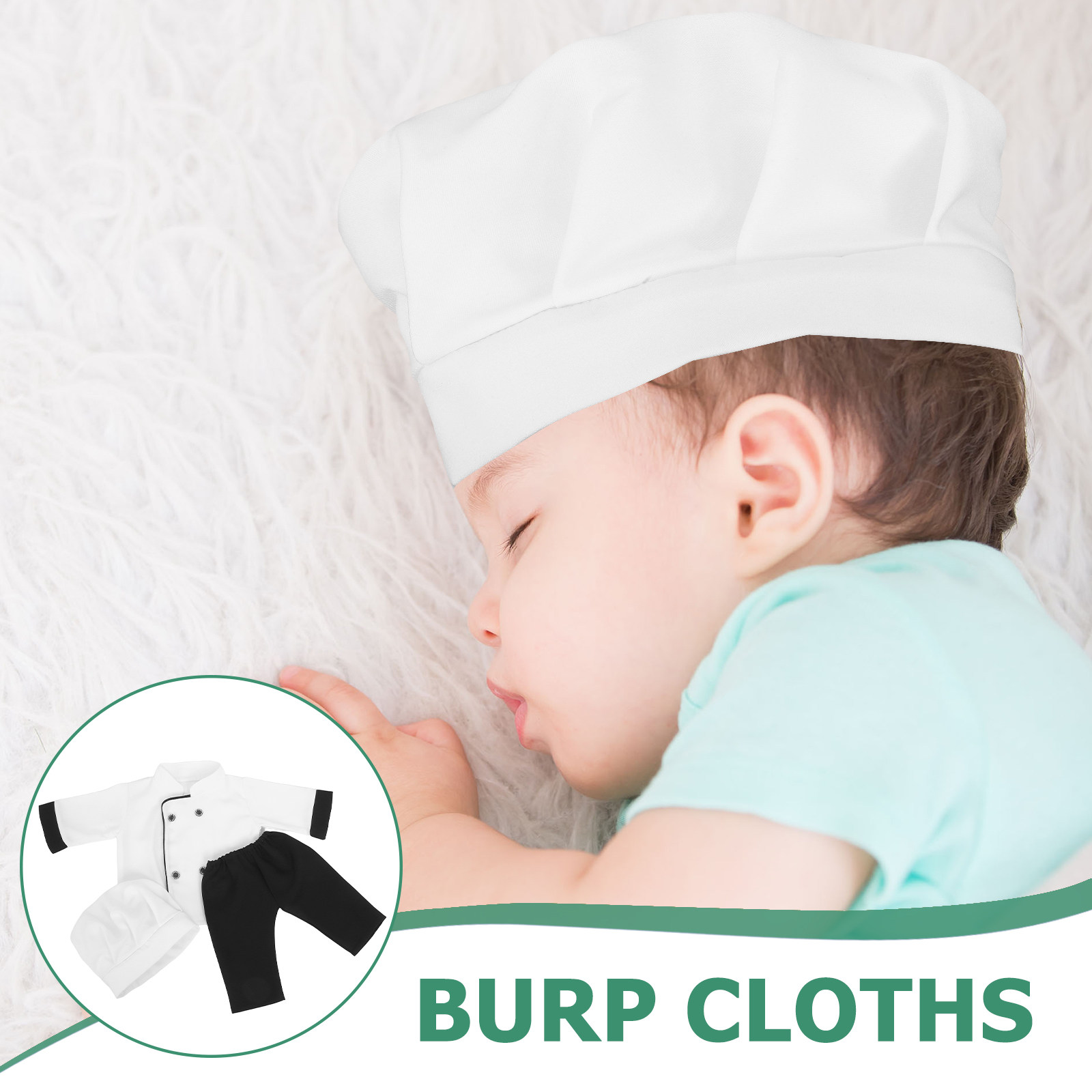 ชุดเชฟสำหรับทารก 1 ชุด สำหรับถ - Infant Photography Props Outfit บทวิจารณ์และราคา