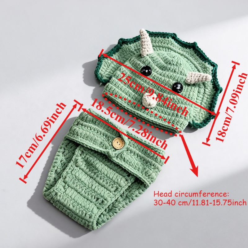 ชุดถ่ายภาพเด็กแรกเกิด 2 ชิ้น ช - Infant Photography Props Outfit บทวิจารณ์และราคา