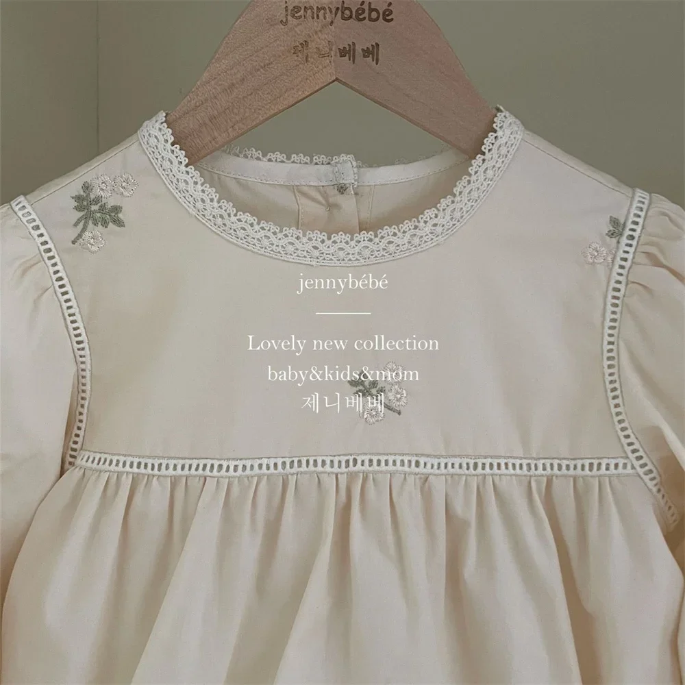 เด็กทารกปักดอกไม้Romperแขนยาวเ - Newborn Baby Girl Romper Floral บทวิจารณ์และราคา