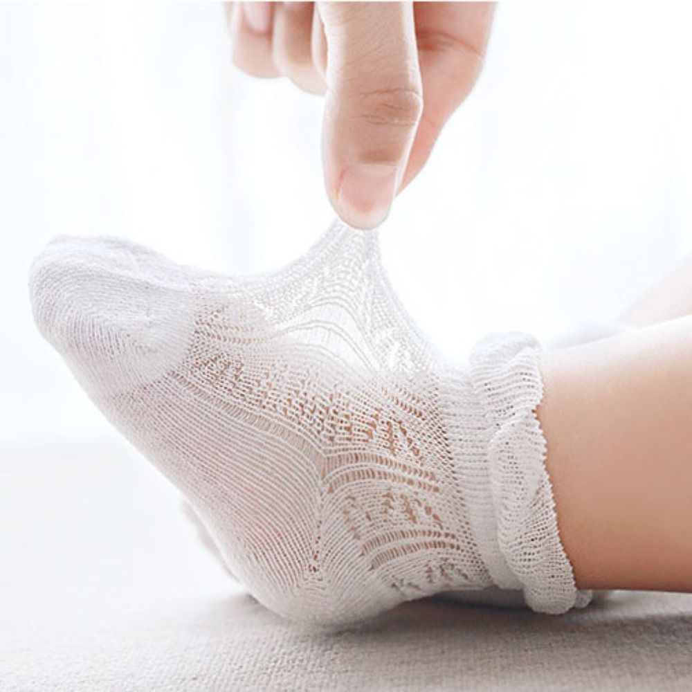 ถุงเท้าเด็กทารกผ้าฝ้ายหวาน 4 ค - Unisex Baby Socks Non Slip บทวิจารณ์และราคา