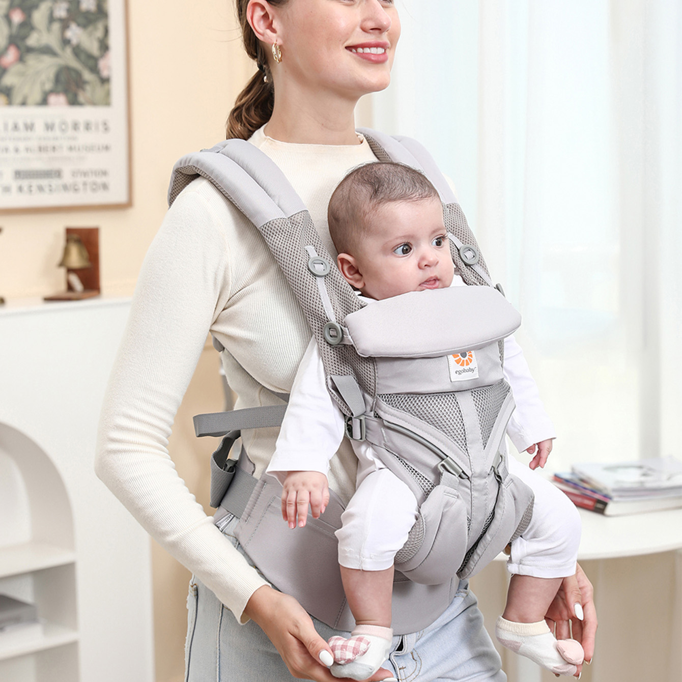 เป้อุ้มเด็กอเนกประสงค์ตามหลักส - Ergonomic Baby Carrier Newborn To Toddler บทวิจารณ์และราคา