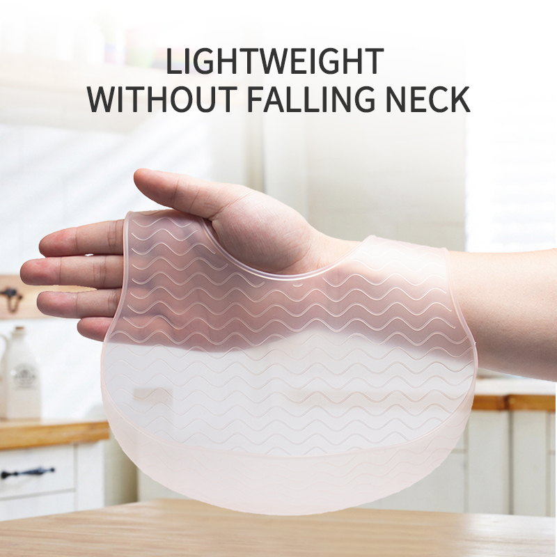 1 ชิ้น BabySilicone Jelly Bib  - Waterproof Baby Bibs Silicone บทวิจารณ์และราคา