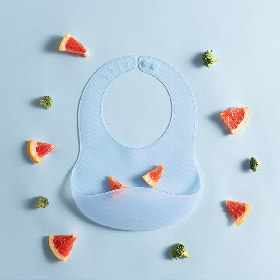 1 ชิ้น BabySilicone Jelly Bib  - Waterproof Baby Bibs Silicone บทวิจารณ์และราคา