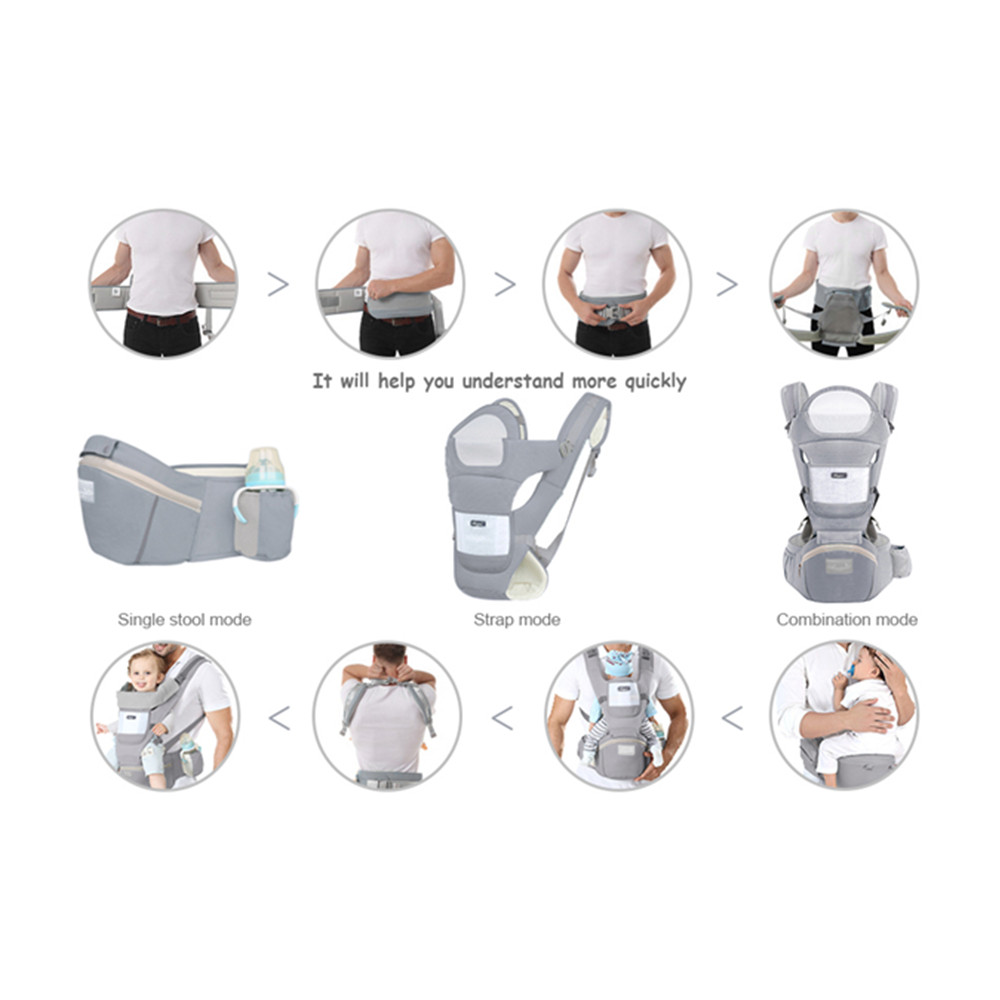 เป้อุ้มเด็กตามหลักสรีรศาสตร์ทา - Ergonomic Baby Carrier Newborn To Toddler บทวิจารณ์และราคา