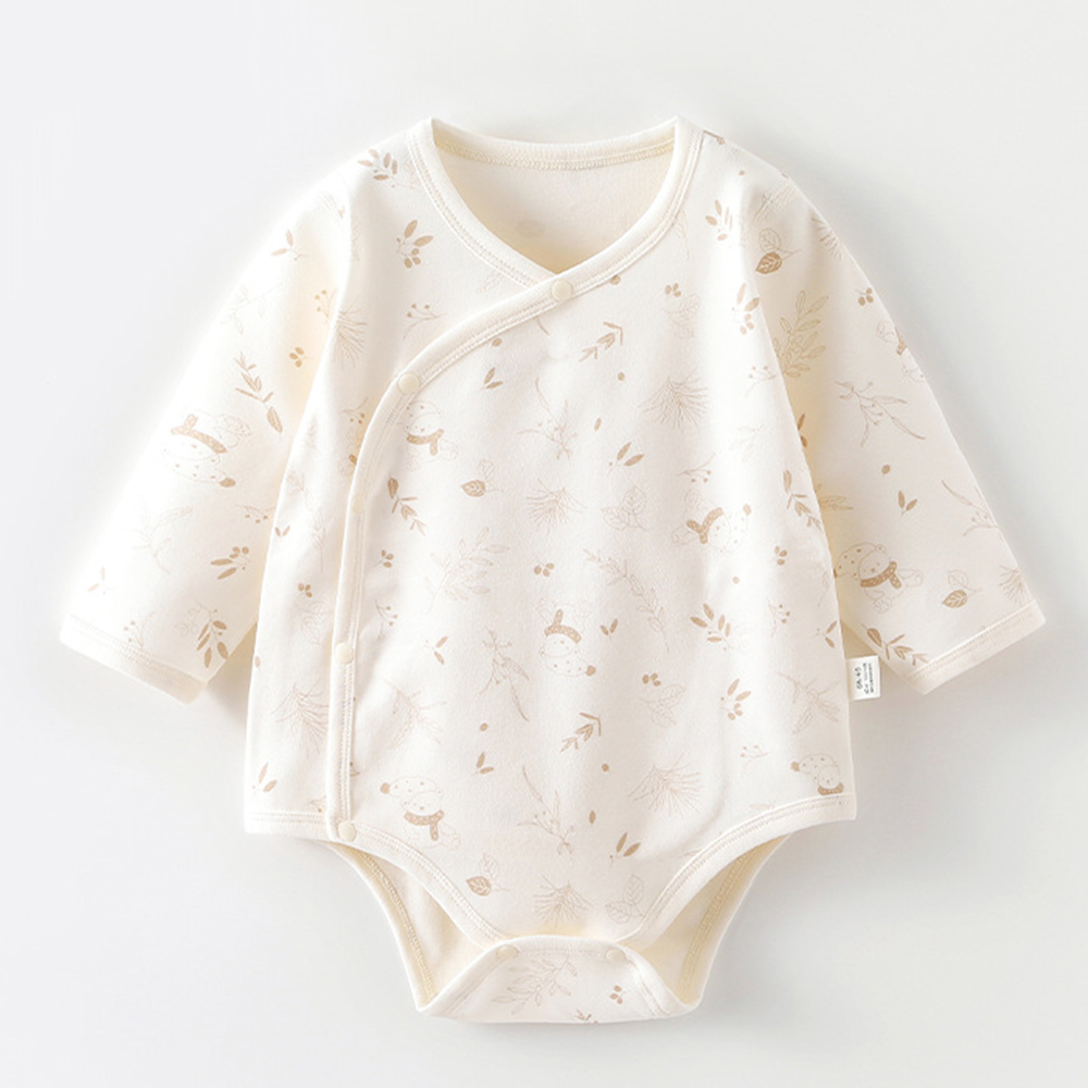 ชุดบอดี้สูทเด็กผู้หญิงแขนยาวผ้ - Newborn Baby Girl Romper Floral บทวิจารณ์และราคา
