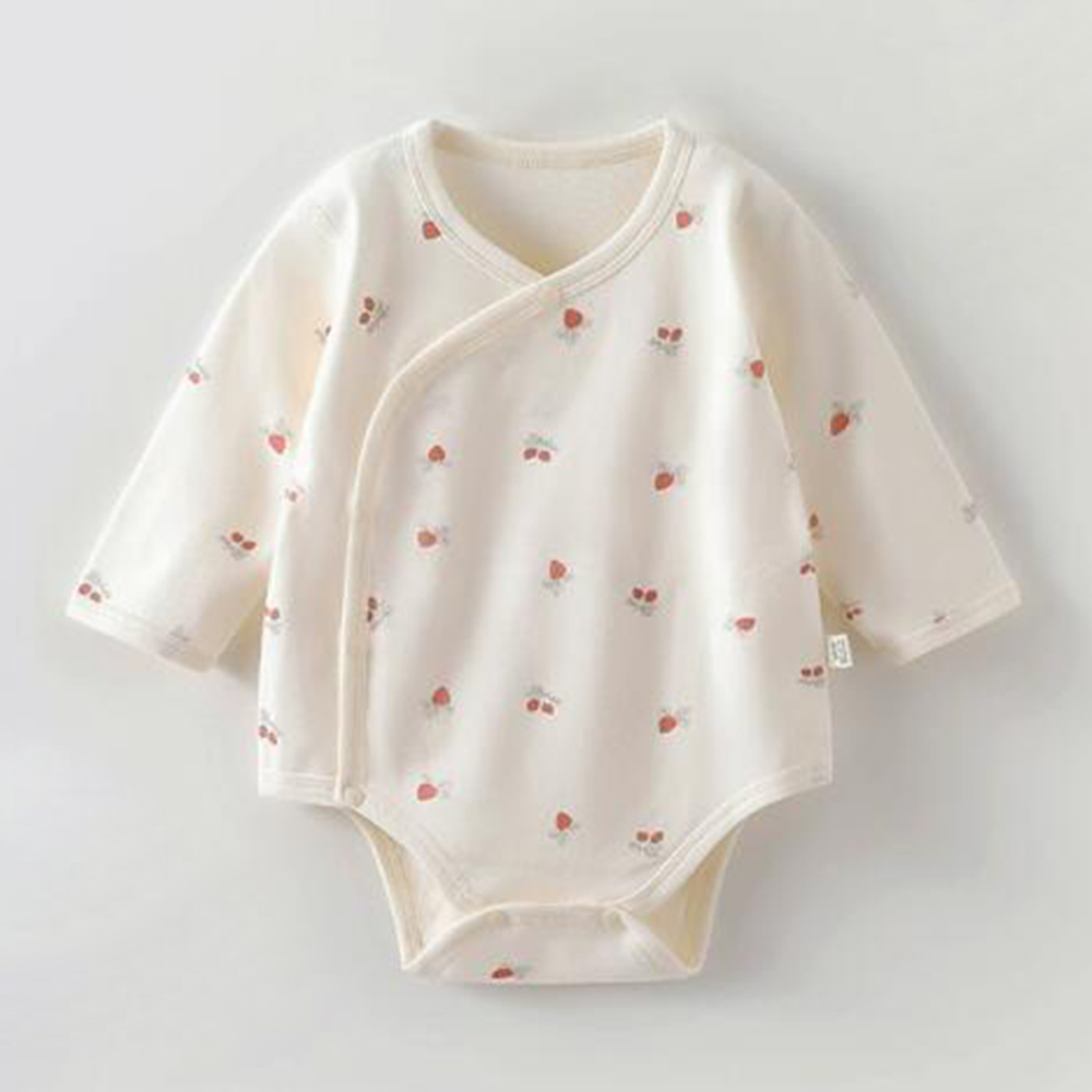 ชุดบอดี้สูทเด็กผู้หญิงแขนยาวผ้ - Newborn Baby Girl Romper Floral บทวิจารณ์และราคา