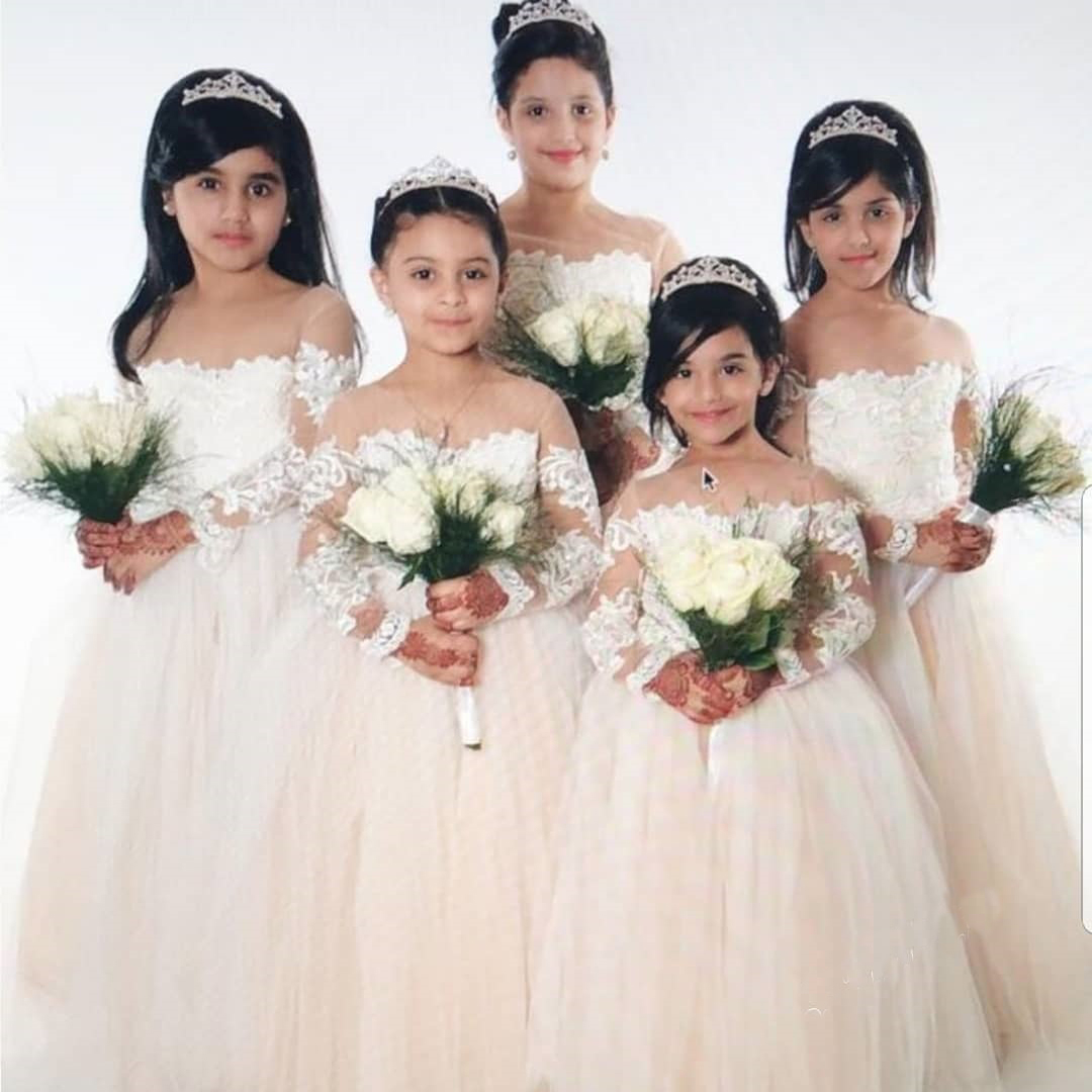 2024ชุดเดรสลูกไม้ผ้าโปร่งลายดอ - Toddler Girl Tulle Party Dress บทวิจารณ์และราคา