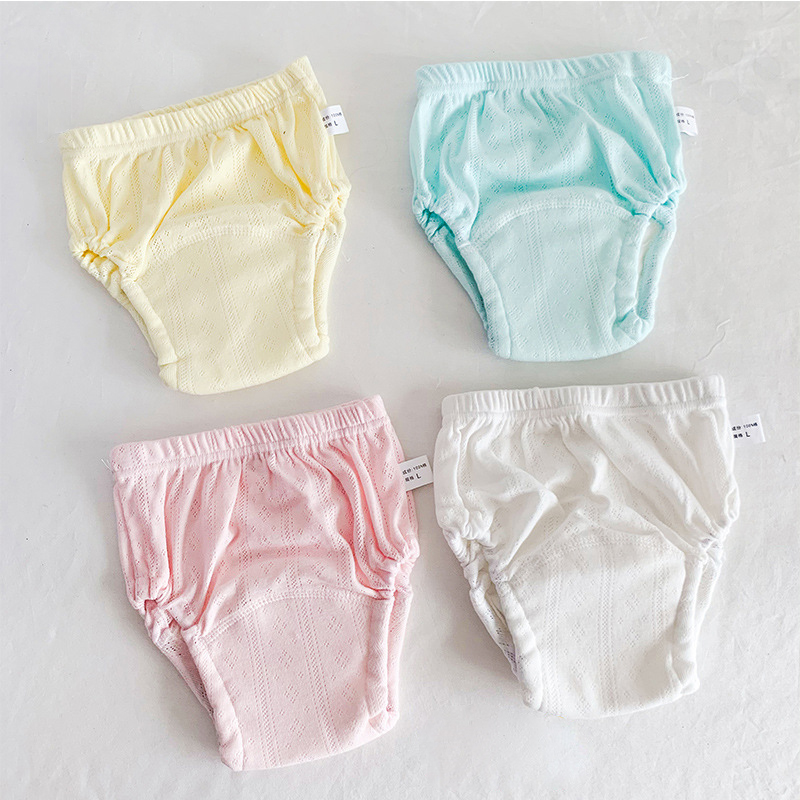 4ชิ้น/ล็อตเด็กทารกการฝึกอบรมกา - Toddler Training Pants Leak Proof บทวิจารณ์และราคา