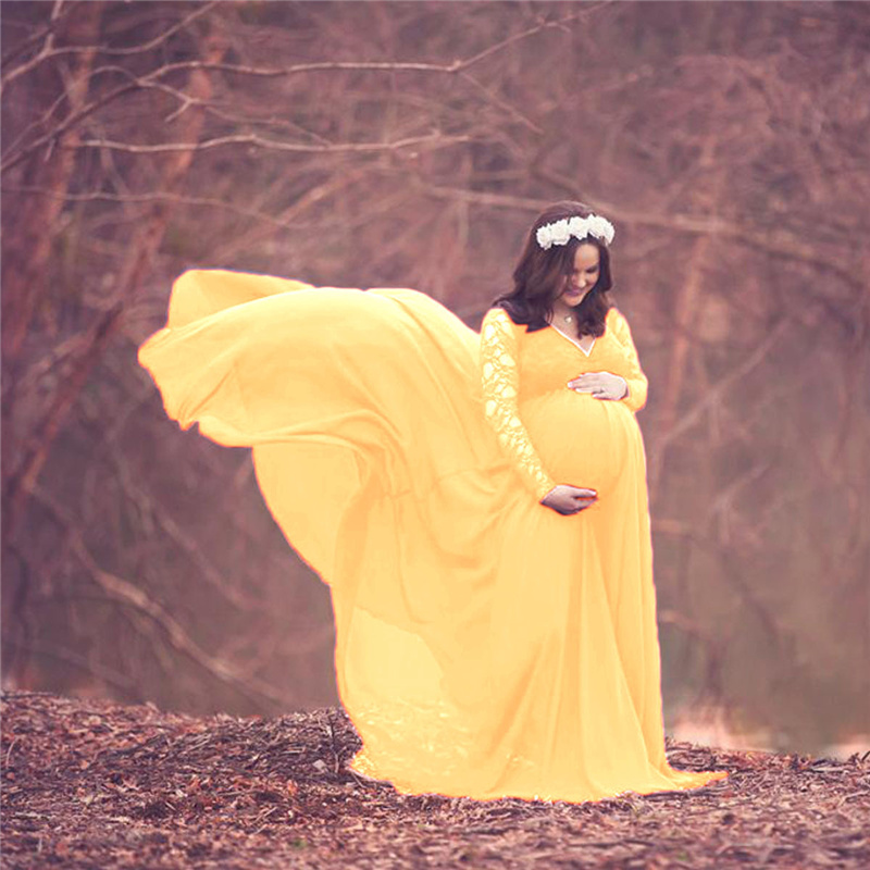 ชุดแม็กซี่สำหรับถ่ายภาพคุณแม่ผ - Maternity Wear บทวิจารณ์และราคา