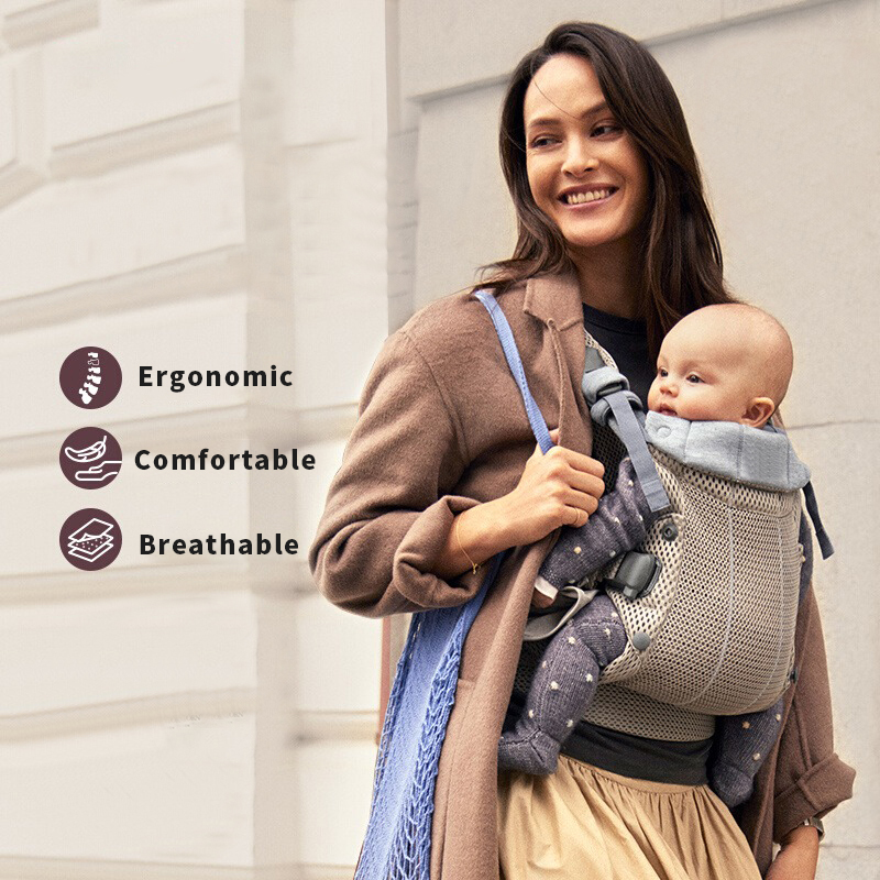 เป้อุ้มเด็ก BabyBjorn แบบตาข่า - Ergonomic Baby Carrier Newborn To Toddler บทวิจารณ์และราคา