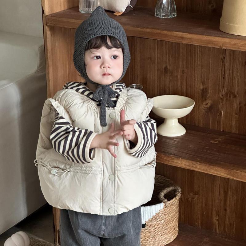 เสื้อกั๊กเด็กอ่อนแบบมีซับในสำห - Toddler Boy Winter Fleece Jacket บทวิจารณ์และราคา