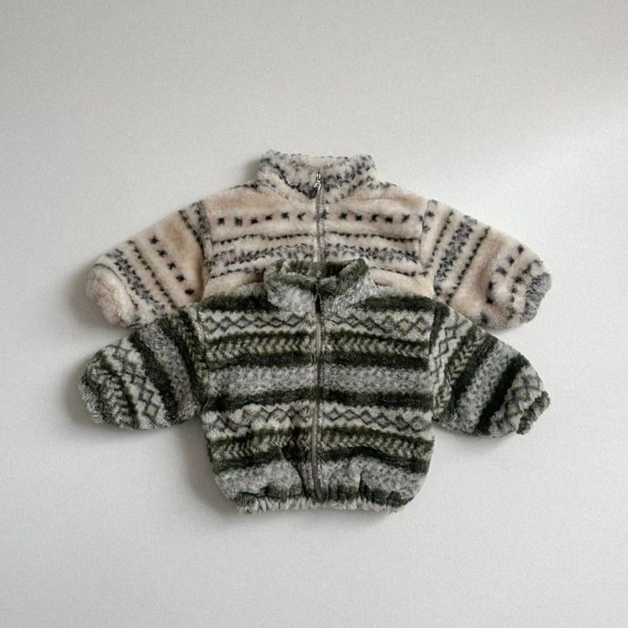 เสื้อโค้ทเด็กอ่อนกันหนาว ผ้าพล - Toddler Boy Winter Fleece Jacket บทวิจารณ์และราคา