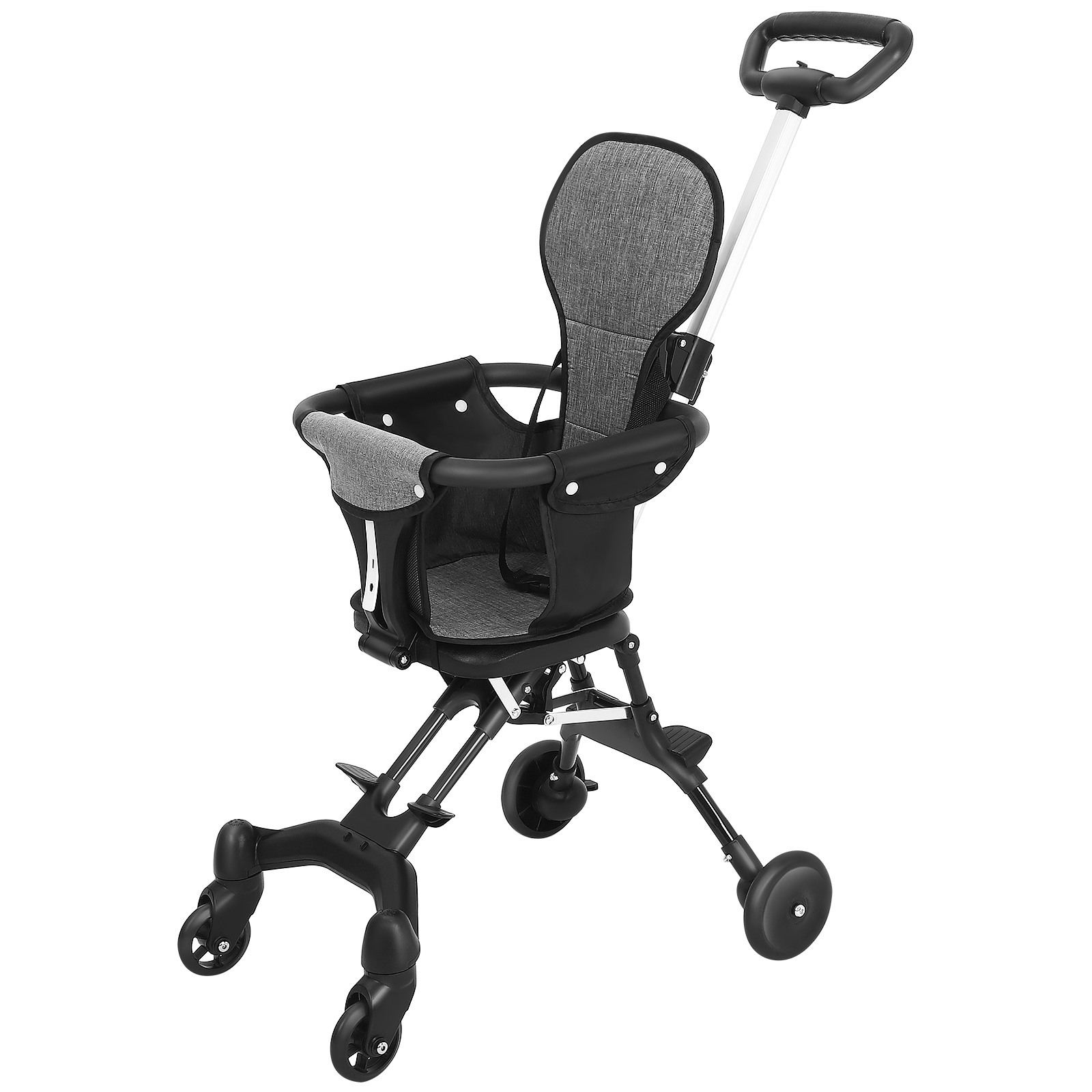ที่นั่งเด็กอ่อนแบบพับได้ น้ำหน - Lightweight Foldable Baby Stroller Compact บทวิจารณ์และราคา