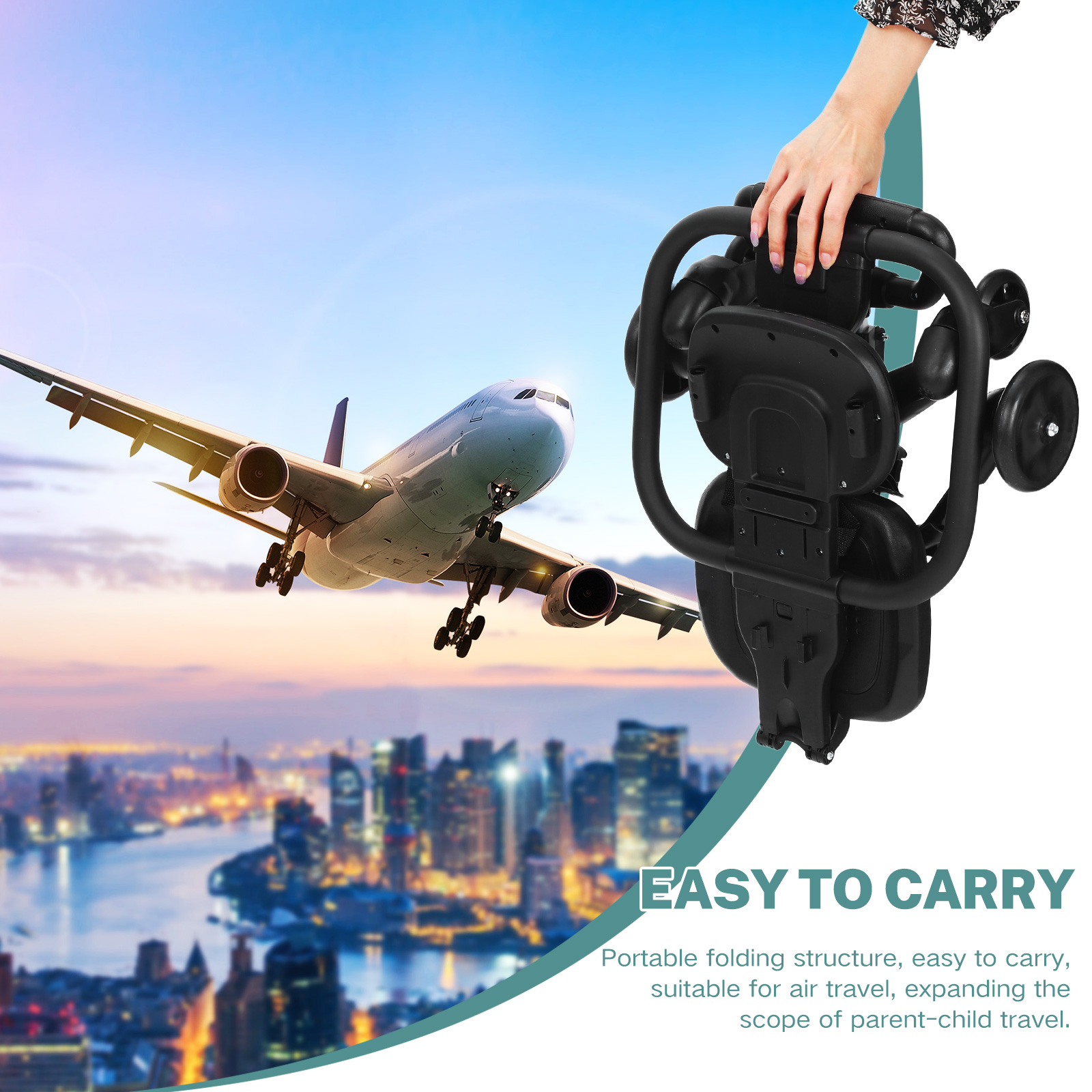 ที่นั่งเด็กอ่อนแบบพับได้ น้ำหน - Lightweight Foldable Baby Stroller Compact บทวิจารณ์และราคา