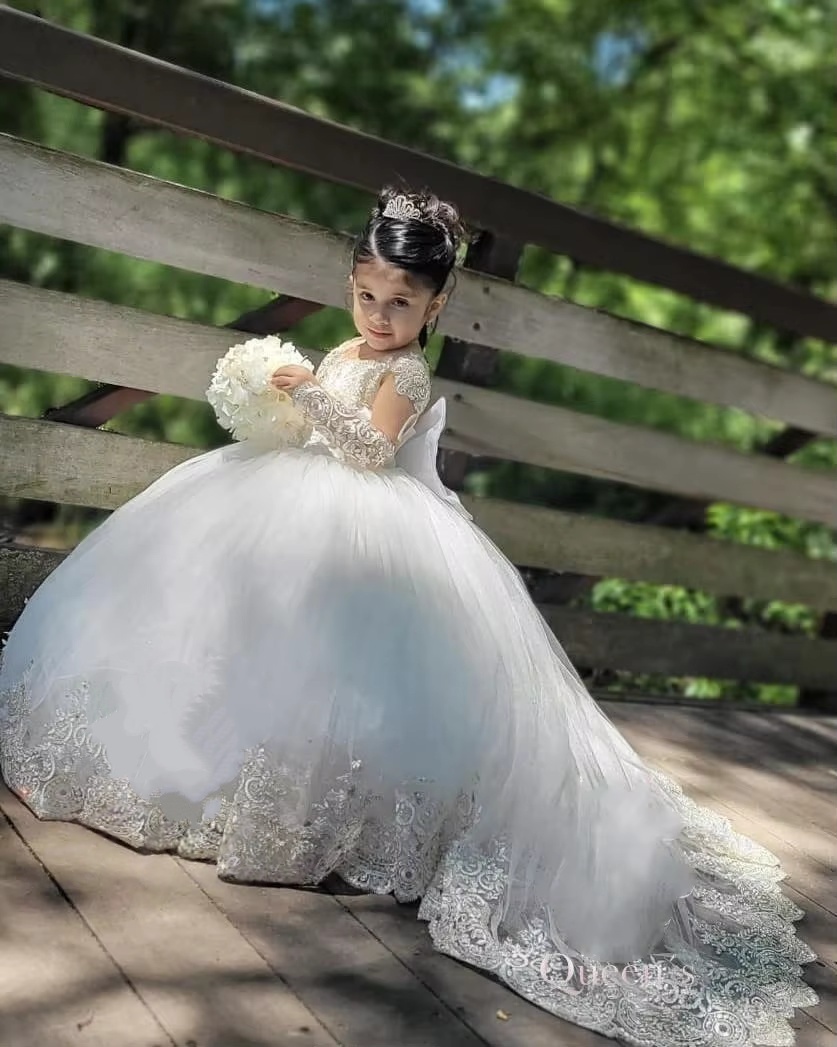 ชุดเดรสเจ้าหญิงสำหรับเด็กผู้หญ - Toddler Girl Tulle Party Dress บทวิจารณ์และราคา