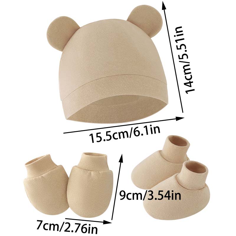2026 หมวกเด็กถุงมือถุงเท้าทารก - Infant Beanie Hat With Ears บทวิจารณ์และราคา