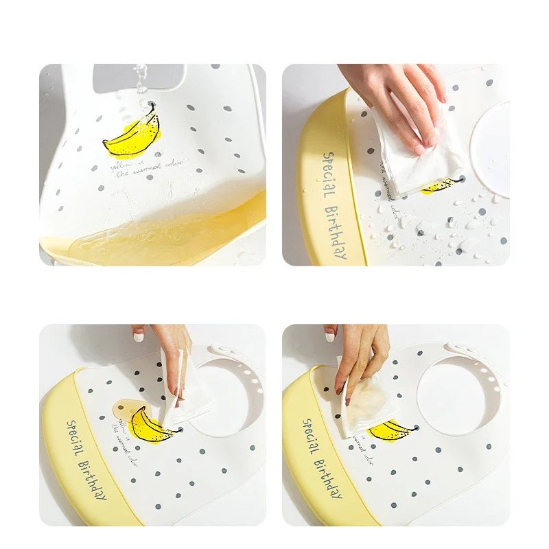 กันน้ําผ้ากันเปื้อนเด็ก Baby S - Waterproof Baby Bibs Silicone บทวิจารณ์และราคา