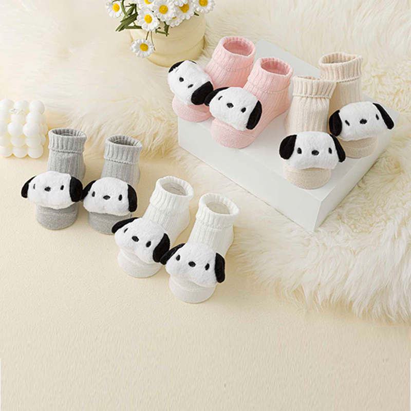 ถุงเท้าเด็กลายการ์ตูนน่ารัก 1  - Unisex Baby Socks Non Slip บทวิจารณ์และราคา