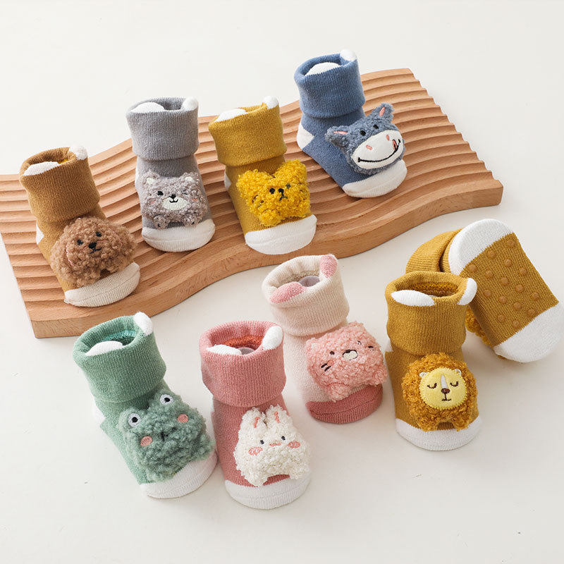 ทารกแรกเกิดเด็กทารกน่ารักการ์ต - Unisex Baby Socks Non Slip บทวิจารณ์และราคา