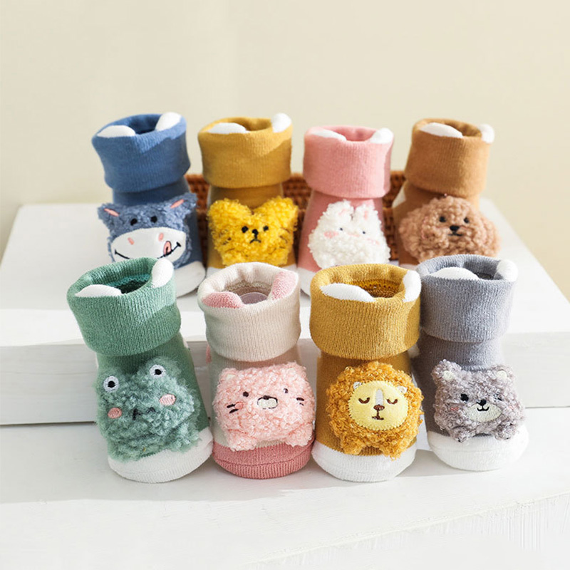 ทารกแรกเกิดเด็กทารกน่ารักการ์ต - Unisex Baby Socks Non Slip บทวิจารณ์และราคา