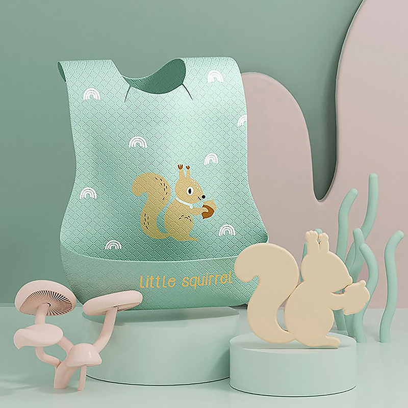 เอี๊ยมทารกให้อาหารเด็กพร้อมโต๊ - Waterproof Baby Bibs Silicone บทวิจารณ์และราคา