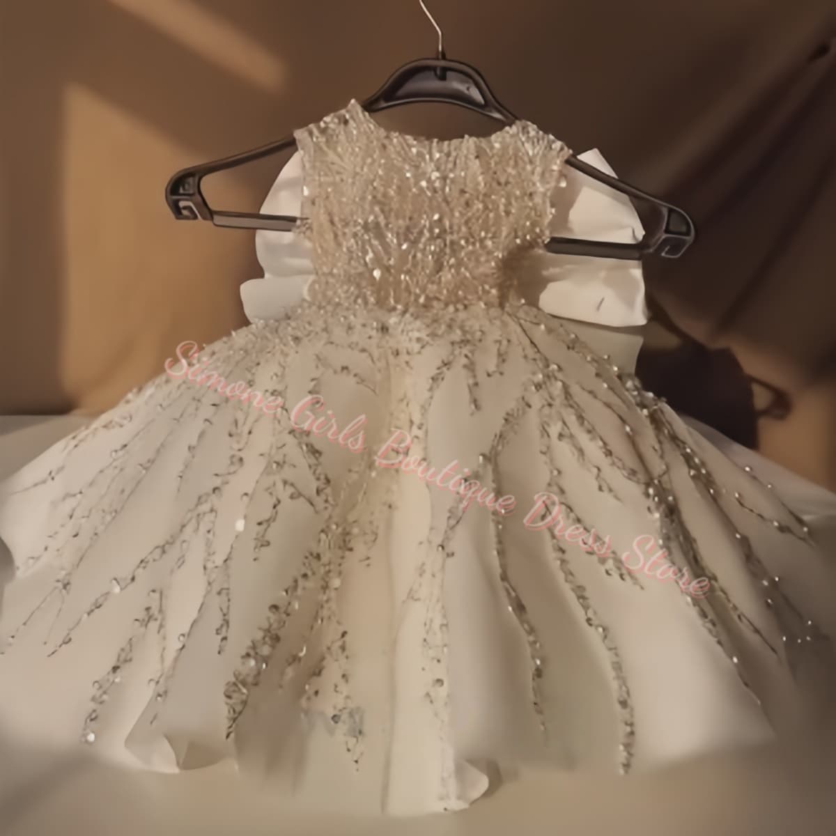 ชุดเดรสเด็กผู้หญิงสำหรับงานแต่ - Toddler Girl Tulle Party Dress บทวิจารณ์และราคา