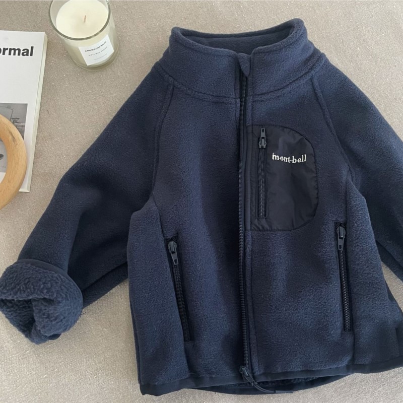 เสื้อแจ็คเก็ตขนแกะเด็กแฟชั่น ส - Toddler Boy Winter Fleece Jacket บทวิจารณ์และราคา