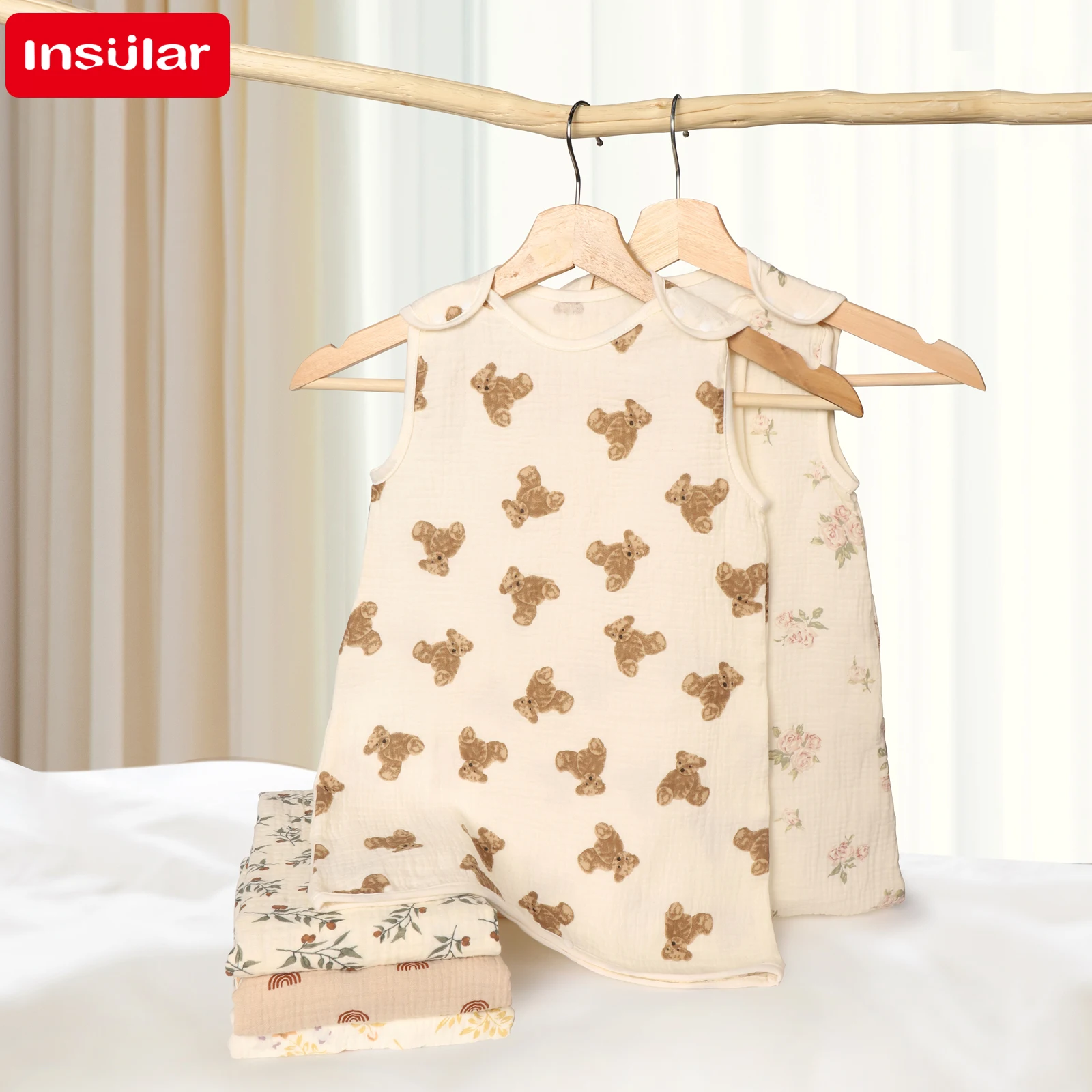 INSULAR ชุดบอดี้สูทเด็กทารกแรก - Newborn Baby Girl Romper Floral บทวิจารณ์และราคา