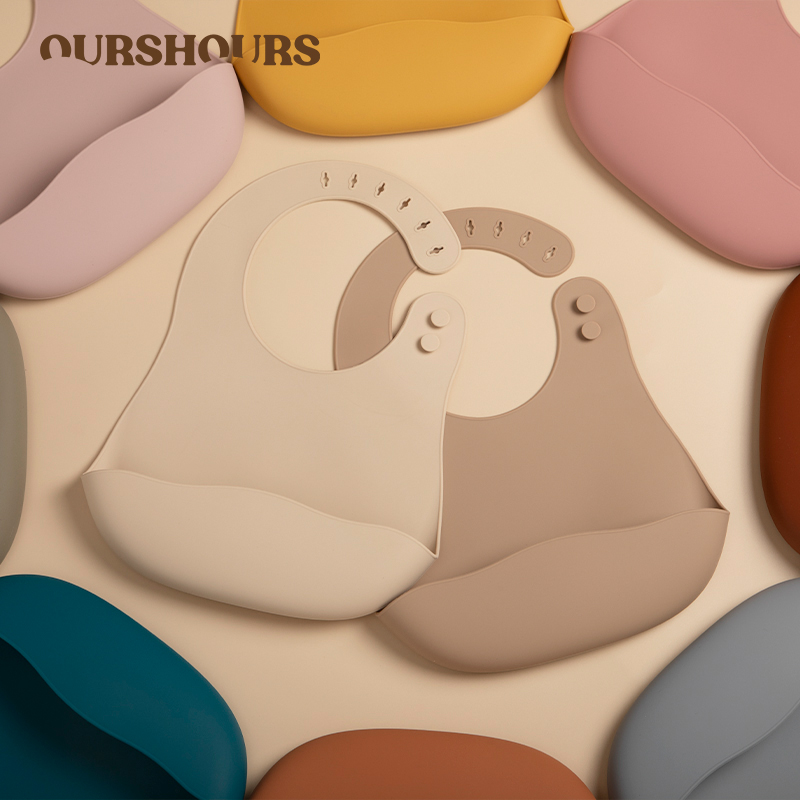 ผ้ากันเปื้อนซิลิโคนสำหรับเด็กผ - Waterproof Baby Bibs Silicone บทวิจารณ์และราคา