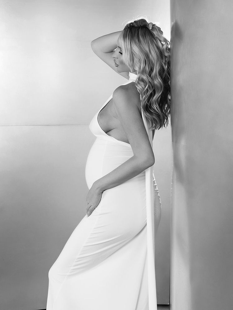 ชุดเดรสคลุมท้องแบบเซ็กซี่เปิดห - Maternity Wear บทวิจารณ์และราคา