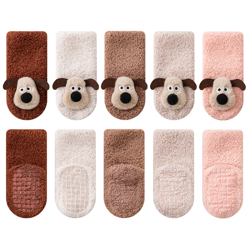ถุงเท้าเด็กกันลื่นลายสัตว์ ถุง - Unisex Baby Socks Non Slip บทวิจารณ์และราคา