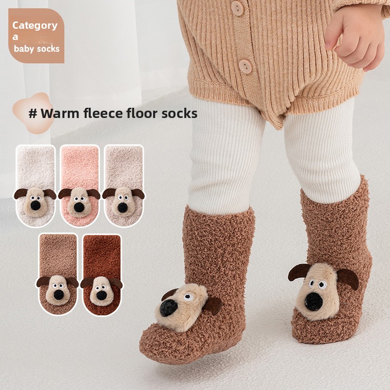 ถุงเท้าเด็กกันลื่นลายสัตว์ ถุง - Unisex Baby Socks Non Slip บทวิจารณ์และราคา