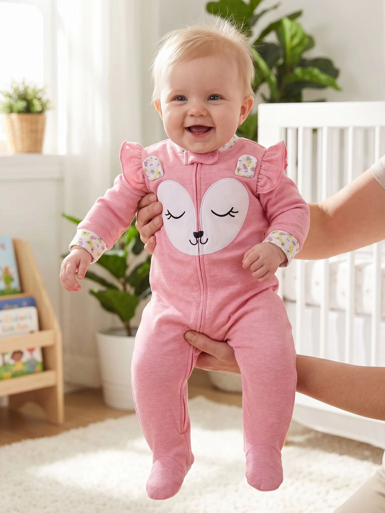ชุดรอมเปอร์เด็กทารกผ้าฝ้ายแท้  - Cotton Baby Onesies Zipper บทวิจารณ์และราคา