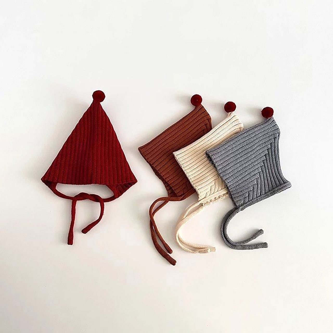 หมวกไหมพรมเด็กทารกสำหรับฤดูหนา - Infant Beanie Hat With Ears บทวิจารณ์และราคา