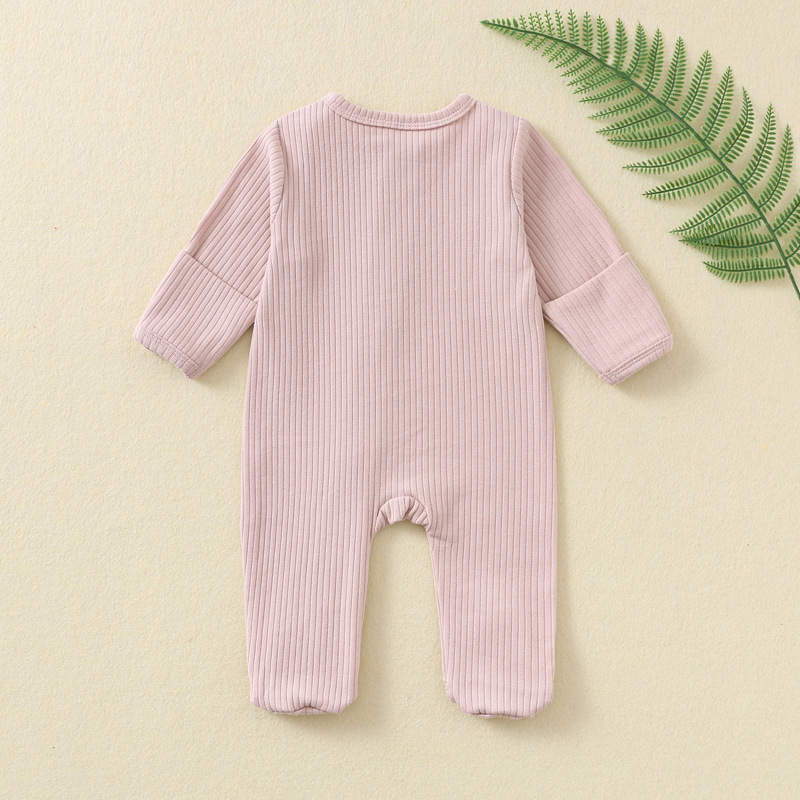 ชุดบอดี้สูทเด็กทารกสำหรับฤดูใบ - Cotton Baby Onesies Zipper บทวิจารณ์และราคา