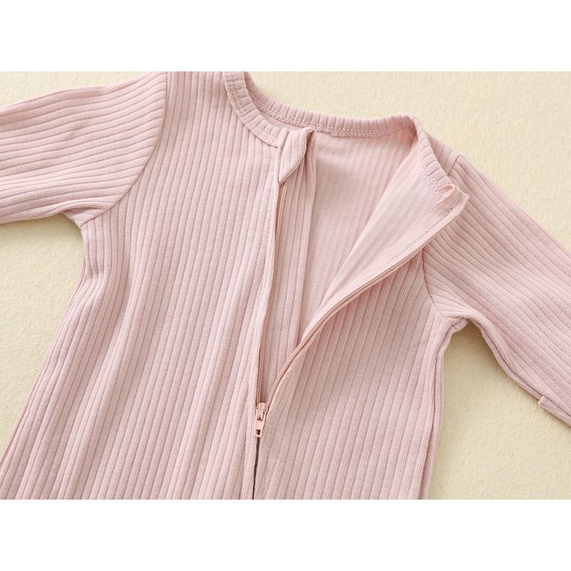 ชุดบอดี้สูทเด็กทารกสำหรับฤดูใบ - Cotton Baby Onesies Zipper บทวิจารณ์และราคา