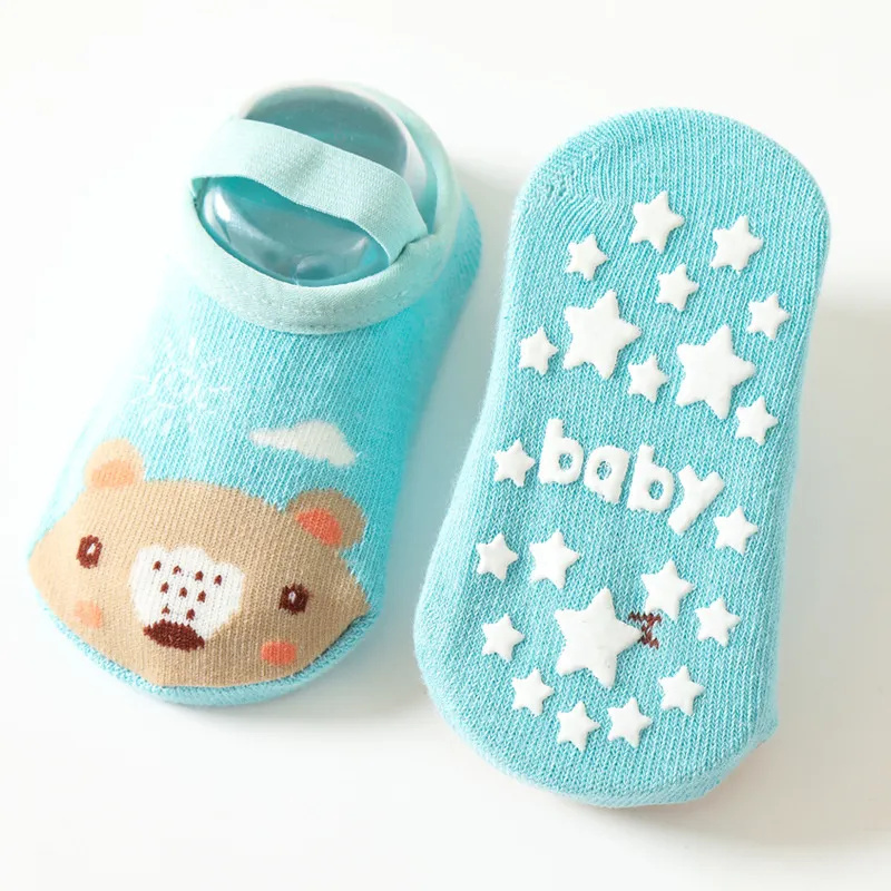 0-3Years ทารกแรกเกิดเด็กทารกถุ - Unisex Baby Socks Non Slip บทวิจารณ์และราคา