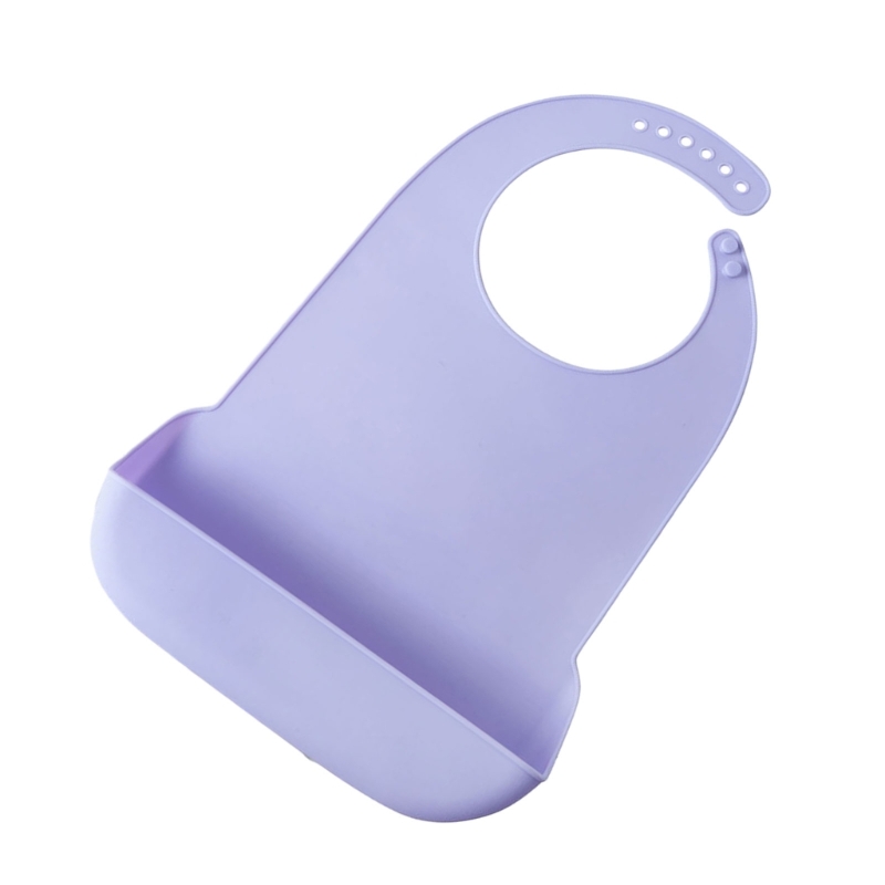 ซิลิโคนเกรดอาหารผู้ใหญ่ Bib กั - Waterproof Baby Bibs Silicone บทวิจารณ์และราคา