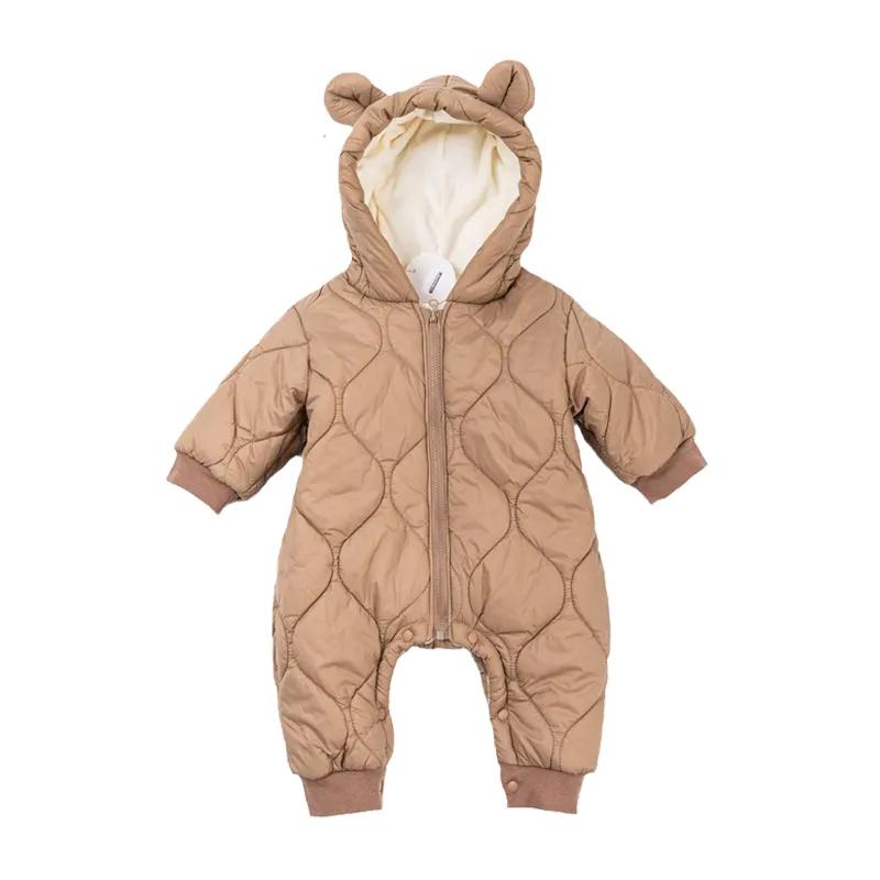 ทารกแรกเกิดทารกRomperฤดูหนาวTh - Cotton Baby Onesies Zipper บทวิจารณ์และราคา