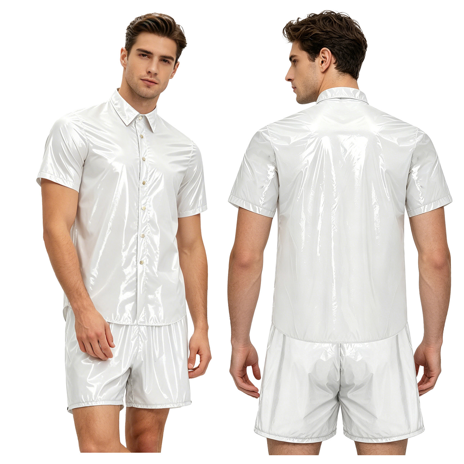 ชุดเสื้อกันน้ำแบบมันเงาสำหรับผ - Diapering บทวิจารณ์และราคา